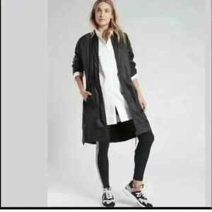 Athleta Summit‎ Insulated Parka Mountain Olive Green Size XS